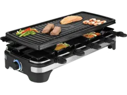 Princess 01.162650.01.001 Raclette (in Schwarz, für 10 Personen, 1500 Watt)