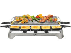 Tefal Raclette Pierrade Stein 10er (PR457B) (in Grau, für 10 Personen, )