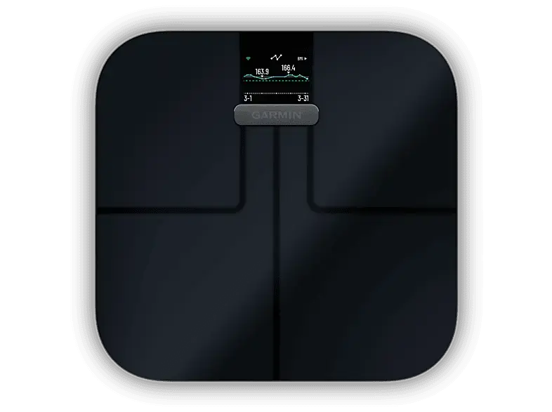 Garmin Index S2 Smarte-Körperwaage, Maximale Tragkraft: 150 kg