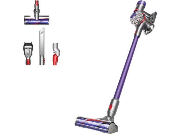 Dyson V8 Origin Stielsauger (0,54 l, Akkulaufzeit: 40 Min., Silber/Violett)