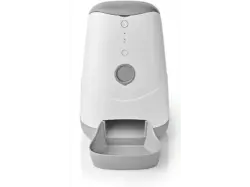 Nedis Haustier-Futterspender, WLAN, USB, Grau/Weiß