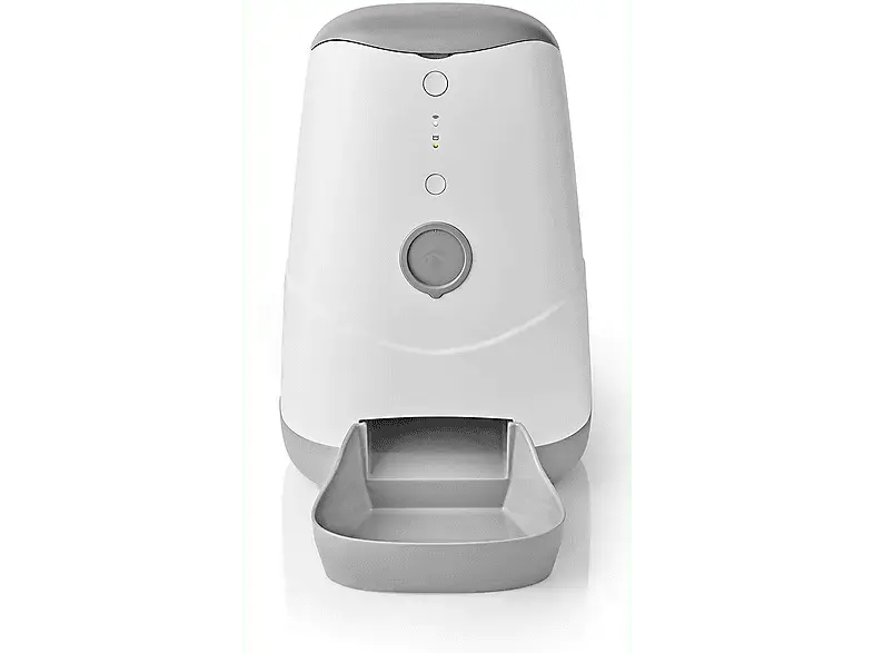 Nedis Haustier-Futterspender, WLAN, USB, Grau/Weiß