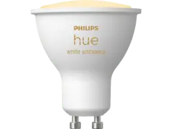 Philips Hue White Ambiance GU10 Einzelpack 230lm; LED Lampe