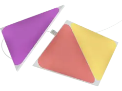 nanoLEAF Shapes Triangles Expansion Pack, Erweiterungsset mit 3 Panels (NL47-0001TW-3PK); Light Panels