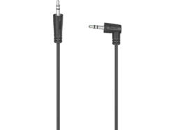 HAMA 200723 Audio-Kabel, 3,5-mm-Klinken-St. 90° - 3,5-mm-Klinken-St., Stereo, 1,5 m; Klinken Verbindungskabel