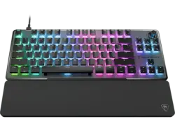 TURTLE beach Vulcan II TKL Pro Gaming Tastatur, Gateron KS-37B Magnetic Mechanisch, USB, qwerzt, Schwarz