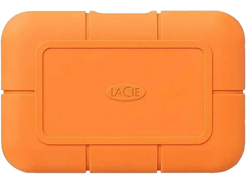 LACIE 2TB SSD Festplatte Rugged, USB-C 3.1, extern, orange (STHR2000800)