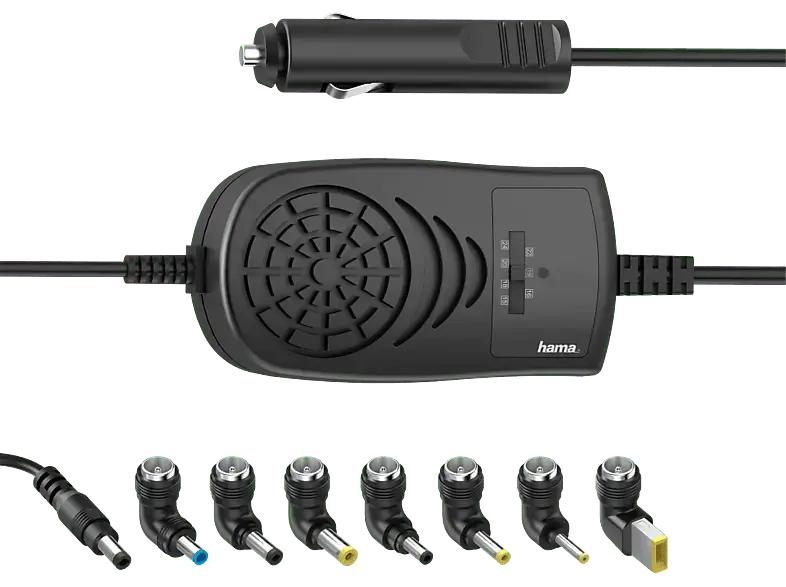 HAMA Universal-Kfz-Notebook-Netzteil, 15-24V / 120W