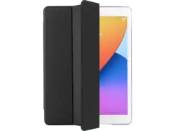 HAMA Tablet-Case "Fold Clear" mit Stiftfach für iPad 10.2" (2019 / 2020 2021), Schwarz; Schutzhülle