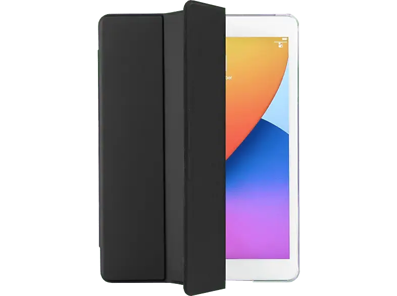 HAMA Tablet-Case "Fold Clear" mit Stiftfach für iPad 10.2" (2019 / 2020 2021), Schwarz; Schutzhülle