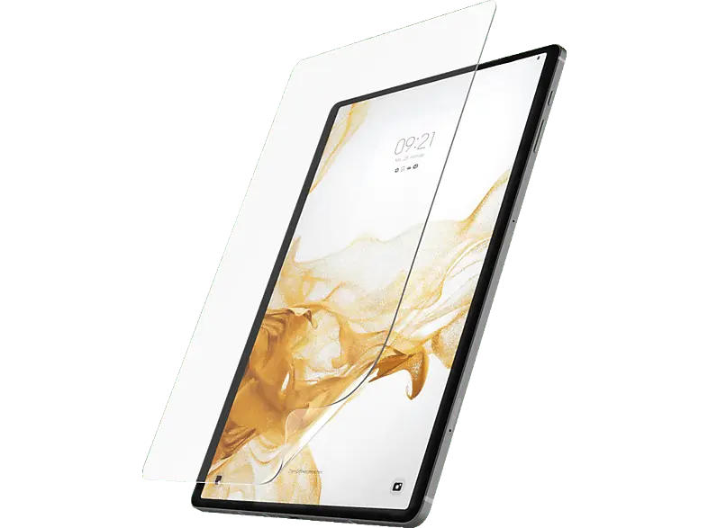 Hama Displayschutzglas Hiflex für Samsung Galaxy Tab S7+ / S7 FE S8+ (12.4")