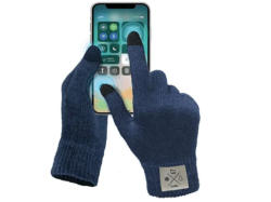 SBS 75517 Touchscreen-Winterhandschuhe Größe M, Blau