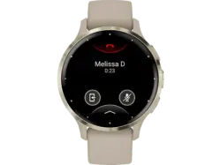 Garmin Smartwatch Venu 3s 41mm, French Gray/Softgold (010-02785-02)