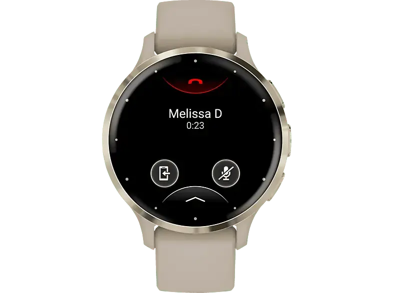 Garmin Smartwatch Venu 3s 41mm, French Gray/Softgold (010-02785-02)