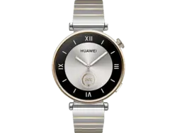 Huawei Watch GT4 41mm, silber, Edelstahl-Armband; Smartwatch