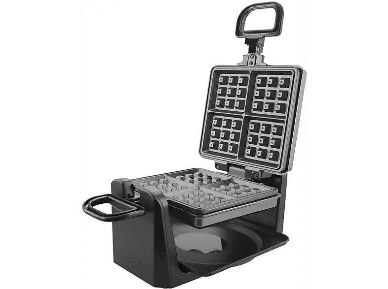 Emerio WM-110984.4 Belgisches Waffeleisen, Silber, 2200 Watt