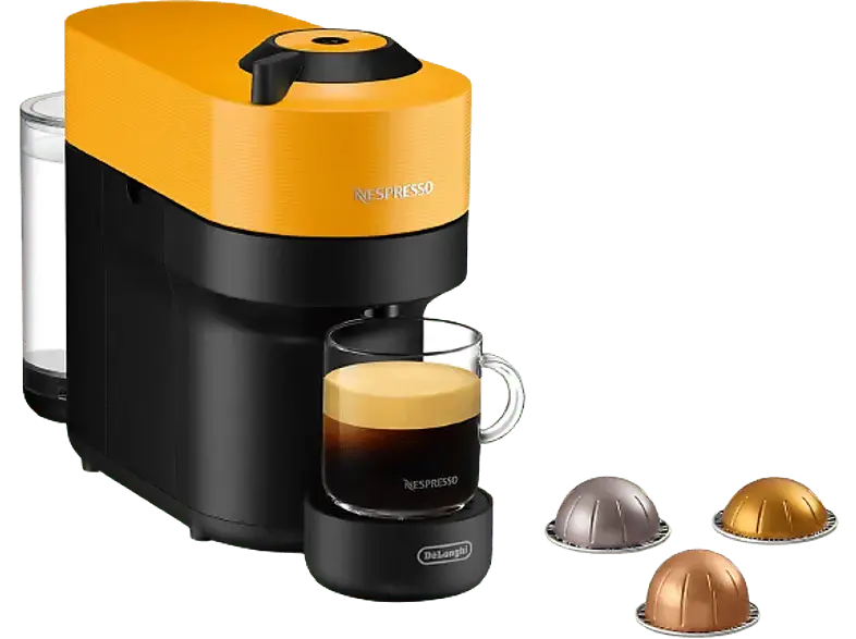 De'Longhi ENV90.Y Vertuo Pop Nespresso-Maschine Mango Yellow