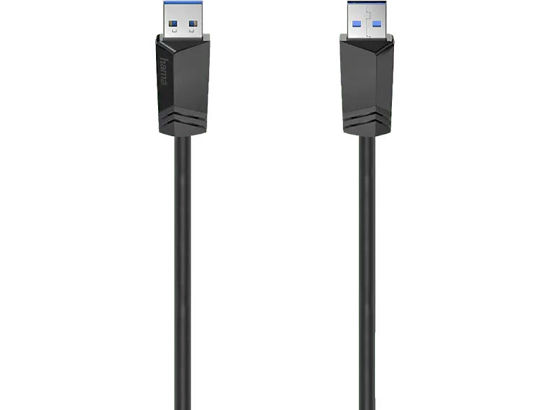 HAMA USB-Kabel A-A, USB 3.0, 5 Gbit / s, 1,50 m