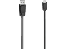 HAMA 200607 Micro-USB-Kabel, USB 2.0, 480 Mbit/s, 0,75 m; Micro-USB Kabel