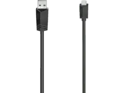 HAMA 200607 Micro-USB-Kabel, USB 2.0, 480 Mbit/s, 0,75 m; Micro-USB Kabel