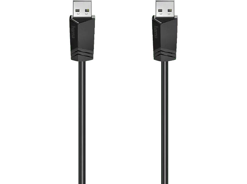 HAMA 200601 USB-Kabel A-A, USB 2.0, 480 Mbit/s, 1,50 m; USB Kabel