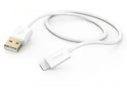 HAMA Ladekabel, USB-A - Lightning, 1.5 m, Weiß