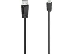 HAMA 200632 USB-C-Kabel, USB-A-Stecker - USB-C-Stecker, USB 2.0, 480 Mbit/s, 1,50 m