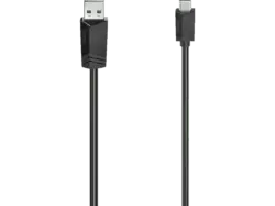 HAMA USB-C-Kabel USB-A-Stecker - USB-C-Stecker, USB 2.0, 480 Mbit / s, 0,75 m
