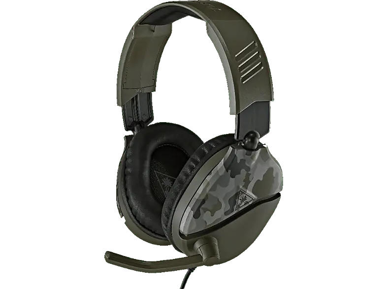 TURTLE beach Recon 70 Camo Headset - Grün für PS4, PS4 Pro, Xbox One, Nintendo Switch, Mobilgeräte; Gaming Headset