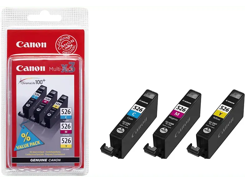 Canon CLI-526 Multipack; Original-Kartusche