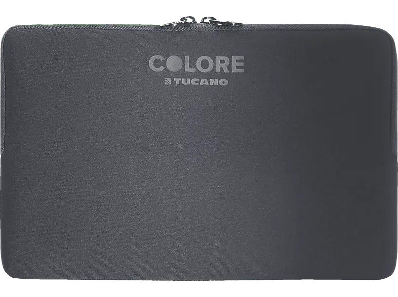 TUCANO Skin Case Colore für Tablet und MacBook 9 bis 10.5 Zoll, schwarz; Notebookhülle
