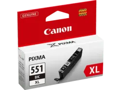 Canon Schwarz CLI-551BK XL (6443B001); Tintenpatrone