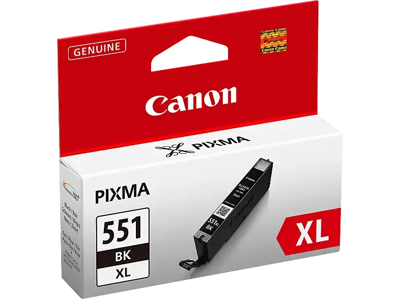 Canon Schwarz CLI-551BK XL (6443B001); Tintenpatrone