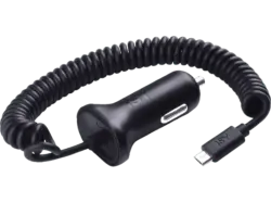 ISY KFZ-Ladegerät ICC 3000 1.2 A mit Spiralkabel