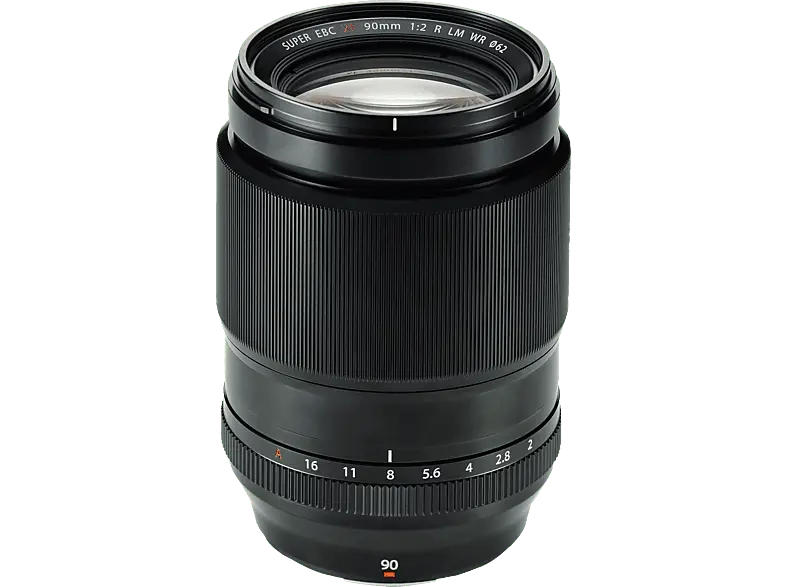 Fujifilm Objektiv XF-90 mm F2 R LM WR, schwarz