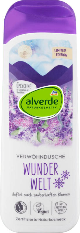 alverde NATURKOSMETIK Duschgel Wunderwelt