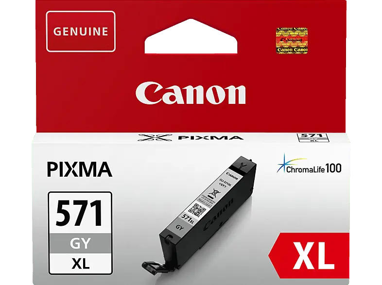 Canon Grau CLI-571XLGY (0335C001); Tintenpatrone