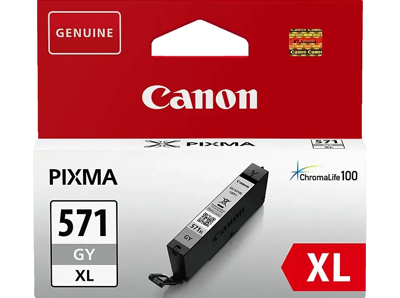 Canon Grau CLI-571XLGY (0335C001); Tintenpatrone