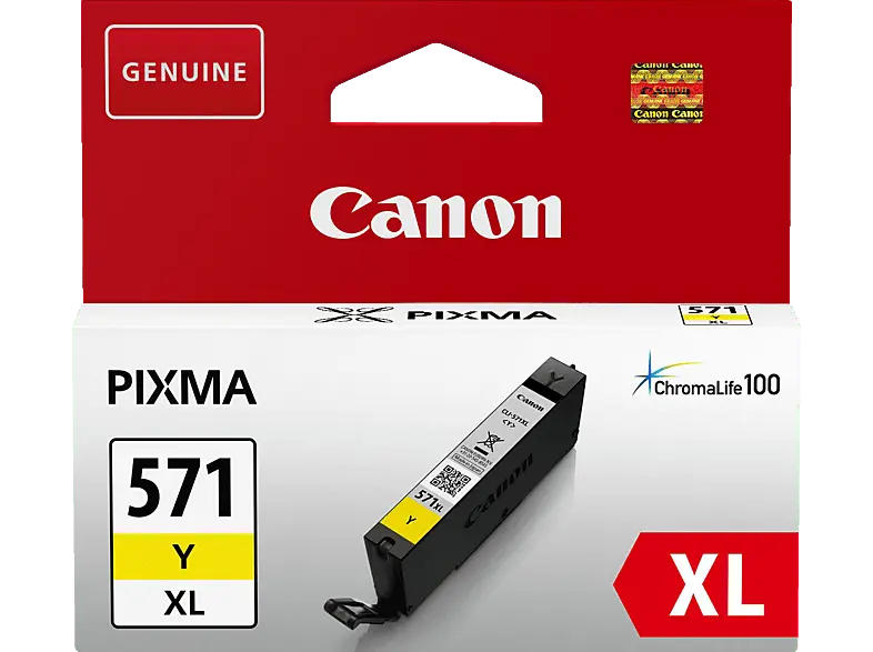 Canon Gelb CLI-571XLY (0334C001); Tintenpatrone