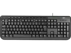 ISY Tastatur IKE-1000, USB, schwarz (501223)