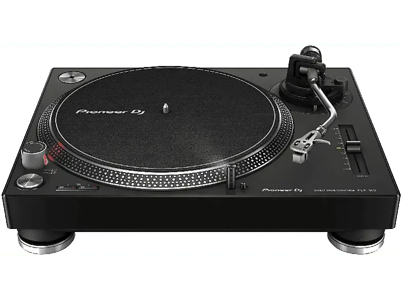 Pioneer DJ Plattenspieler PLX-500 für Profi-DJs, schwarz