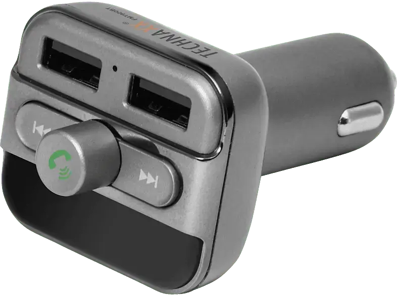Technaxx FM-Transmitter mit Bluetooth Freisprecheinrichtung und Ladefunktion FMT900BT
