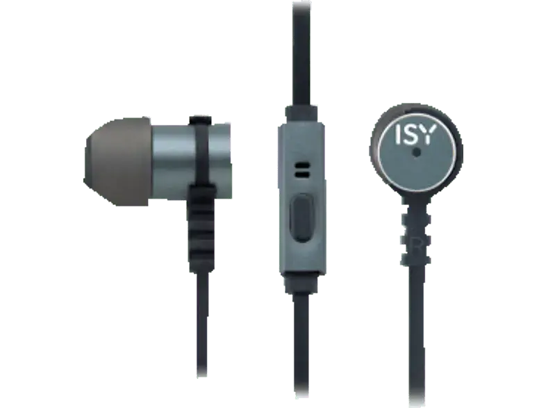 ISY In-Ear Kopfhörer IIE-3000, grau