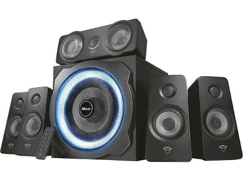 TRUST PC Lautsprecher GXT 658 Tytan 5.1 Surround System; Surround-Lautsprechersetsystem