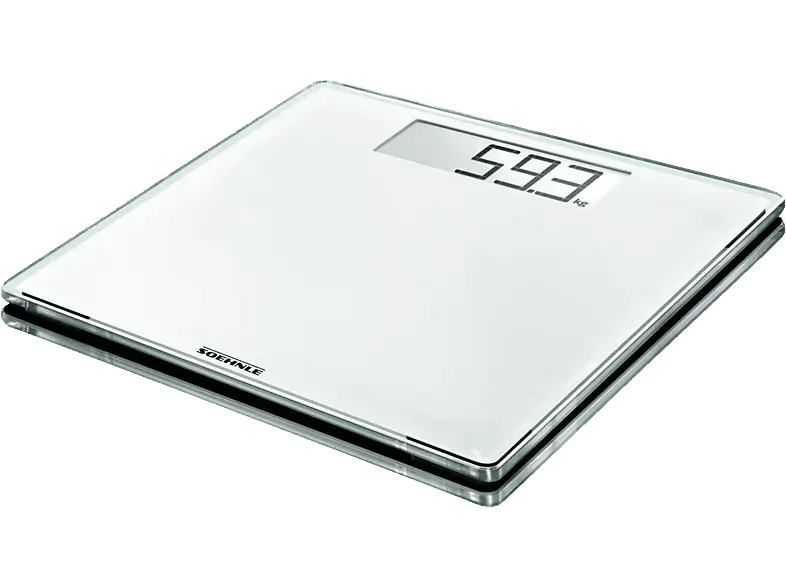 Soehnle 63853 PWD Style Sense Comfort 100 Personenwaage, Maximale Tragkraft: 180 kg