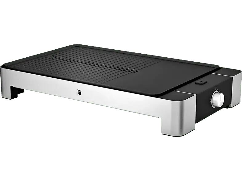 WMF Tischgrill Lono Elektrogrill, Schwarz/Silber (2300 Watt)