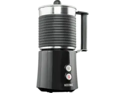 Koenic 300413 Milchaufschäumer (Edelstahl/Schwarz, 650 Watt, 0,4 l)