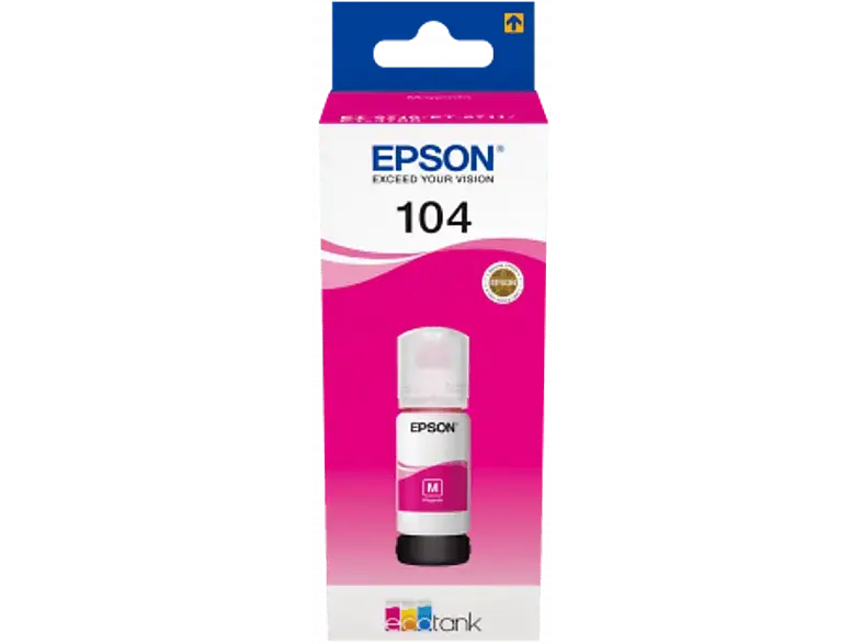 EPSON 104 EcoTank-Tintenflasche in Magenta