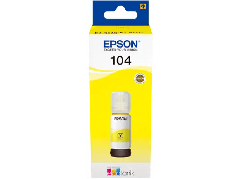 EPSON 104 EcoTank-Tintenflasche in Gelb