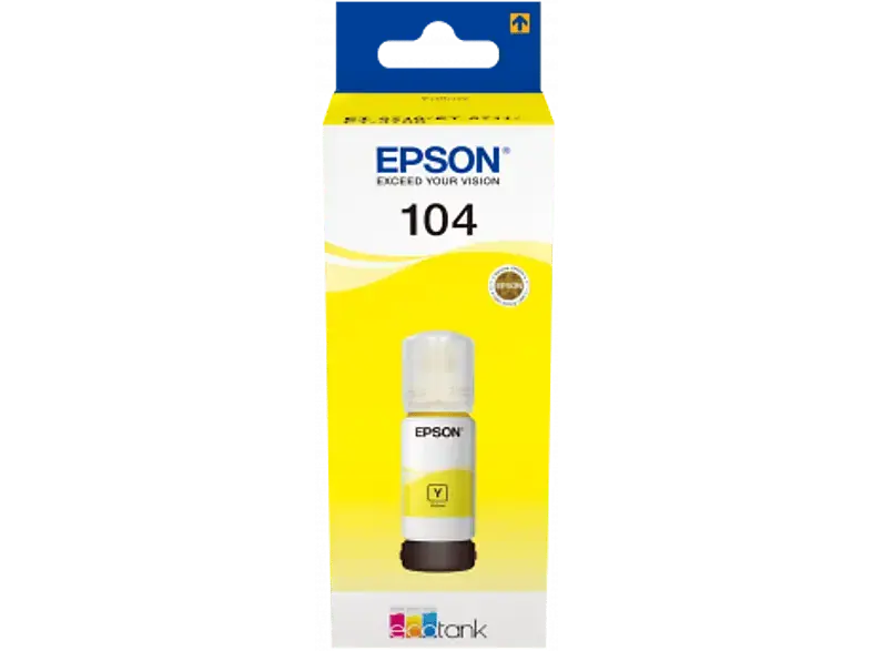 EPSON 104 EcoTank-Tintenflasche in Gelb